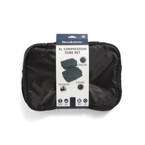 BROOKSTONE Black 2pk Xl Compression Cubes